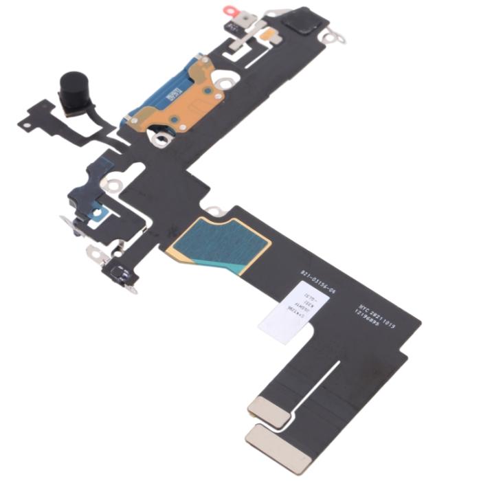 UTGATT1 - iPhone 13 Mini Laddkontakt med Flex - Blå