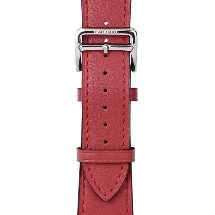 Tech-Protect - Forcell Apple Watch 38/40/41mm Armband Eco Läder - Röd