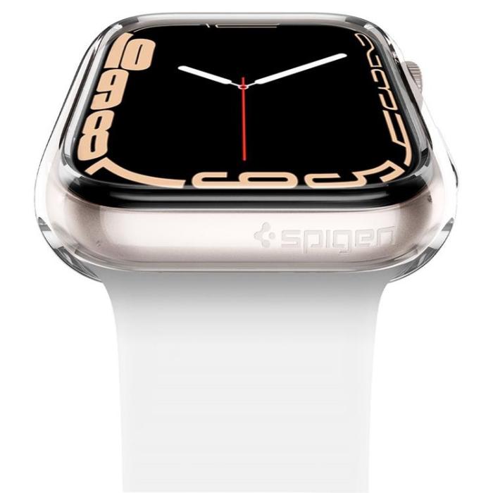 Spigen - Spigen Liquid Crystal Apple Watch 4/5/6/7/8/Se 40/41 mm - Crystal Clear