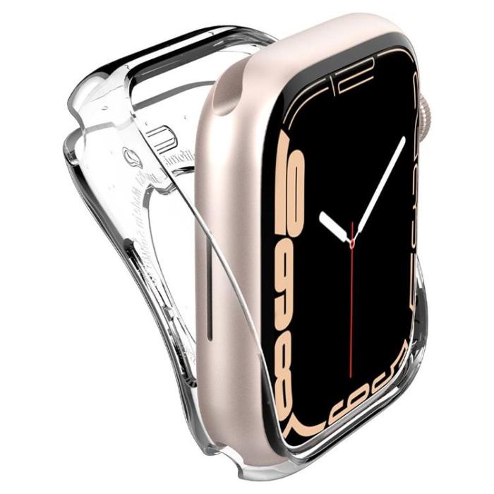 Spigen - Spigen Liquid Crystal Apple Watch 4/5/6/7/8/Se 40/41 mm - Crystal Clear