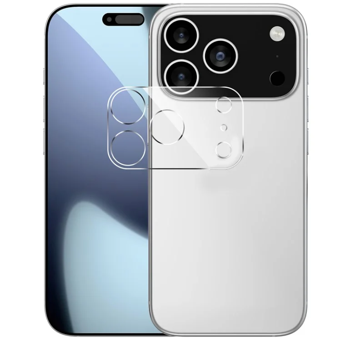 A-One Brand - iPhone 17 Pro Plastfilm Kameralinsskydd ARC Edge