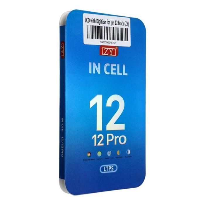 SpareParts - iPhone 12/12 Pro Skärm med LCD-display ZY-LTPS Utbytbar IC
