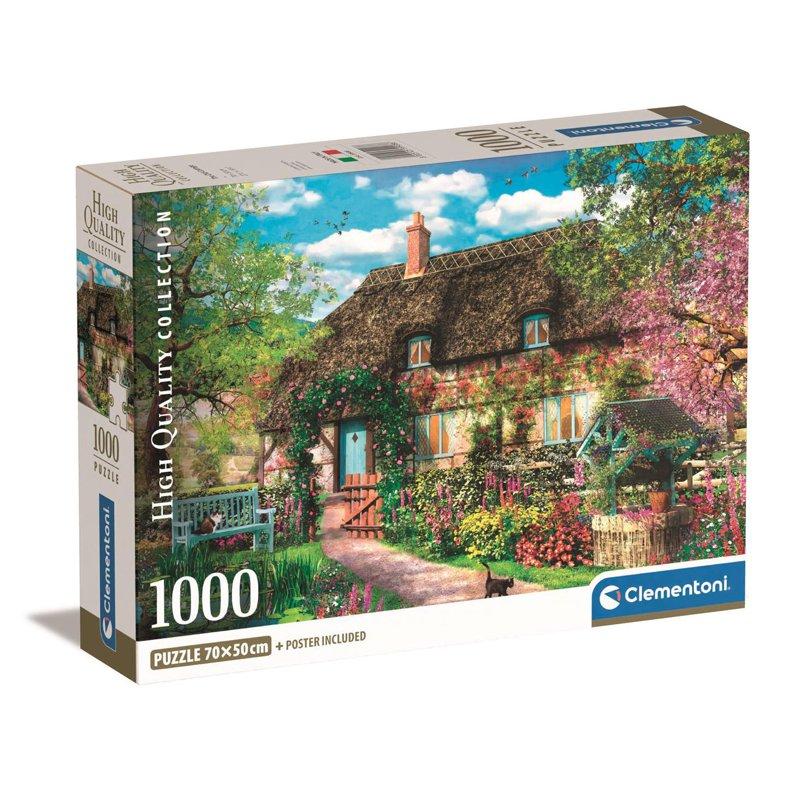 CLEMENTONI Pussel 1000 Pcs CB High Quality Collection The Old Cottage