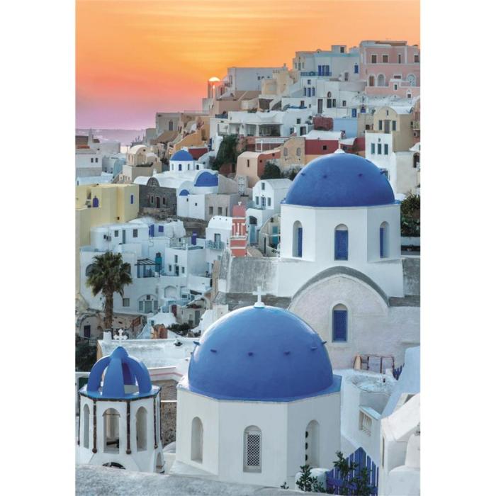 CLEMENTONI - CLEMENTONI Pussel 1000 Pcs CB High Quality Collection Santorini