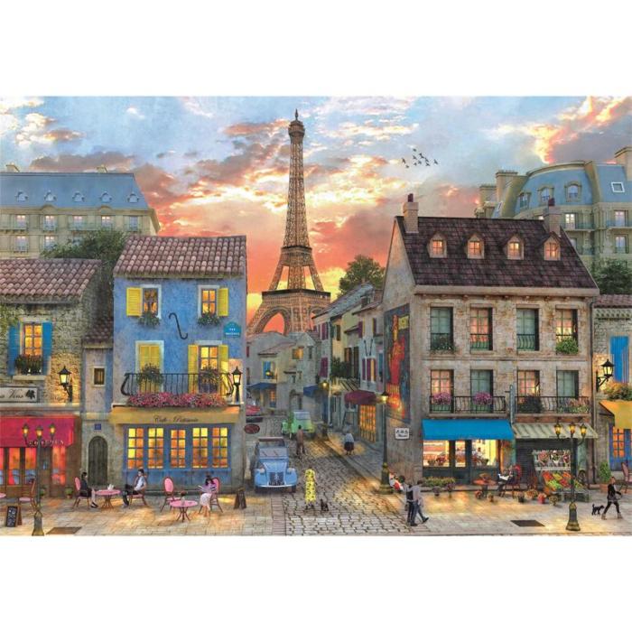 CLEMENTONI - CLEMENTONI Pussel 1000 Pcs CB High Quality Collection Streets Of Paris