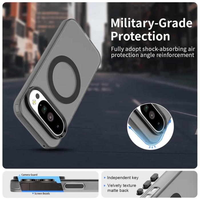 A-One Brand - Google Pixel 10/10 Pro Mobilskal Anti Drop - Svart