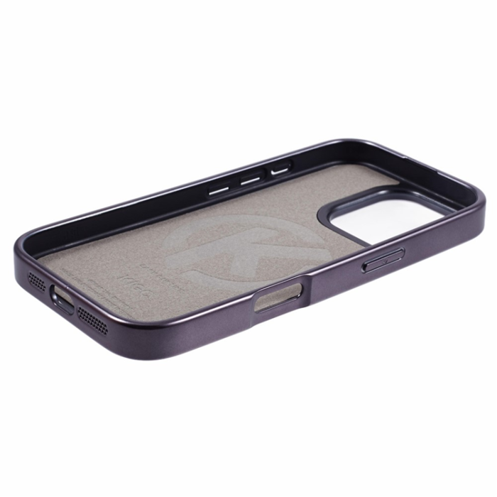 KIGC - KIGC iPhone 16 Pro Mobilskal MagSafe Crocodile - Grå