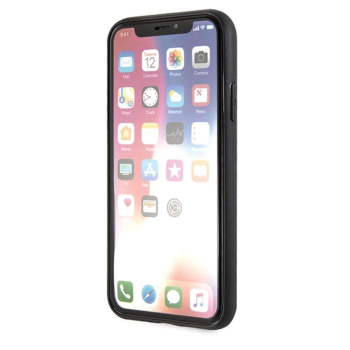KARL LAGERFELD - Karl Lagerfeld iPhone X/XS Skal Rött Glitter