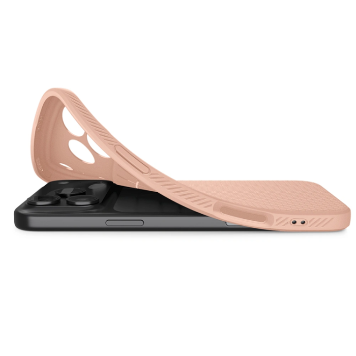 Spigen - Spigen iPhone 17 Pro Max Mobilskal Liquid Air - Rosa Titanium