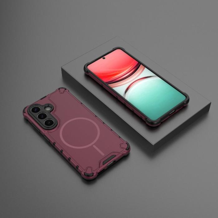 OEM - Mobilskal för Samsung Galaxy S26 Magnetiskt TPU + PC - Lila