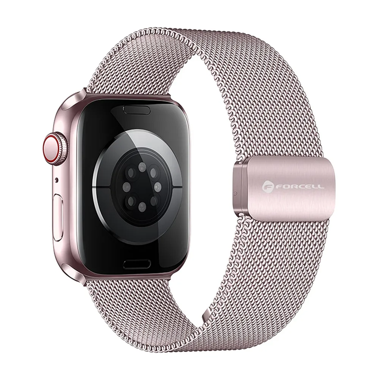 Forcell Apple Watch (42/44/45/49) Armband Magnetic Stainless Steel | 5123 | AlltMobil