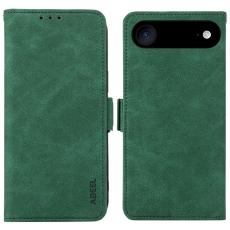 ABEEL - ABEEL iPhone Air Pl&aring;nboksfodral Konstl&auml;der Folio St&auml;ll Gr&ouml;n