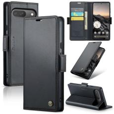 Caseme - CASEME Pl&aring;nboksfodral Konstl&auml;der f&ouml;r Google Pixel 10 Pro - Svart