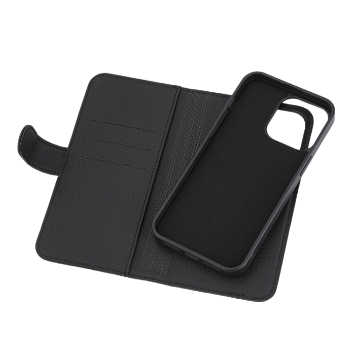 UTGATT1 - Deltaco 2-i-1 iPhone 15 Pro Max Plånboksfodral Magnetiskt