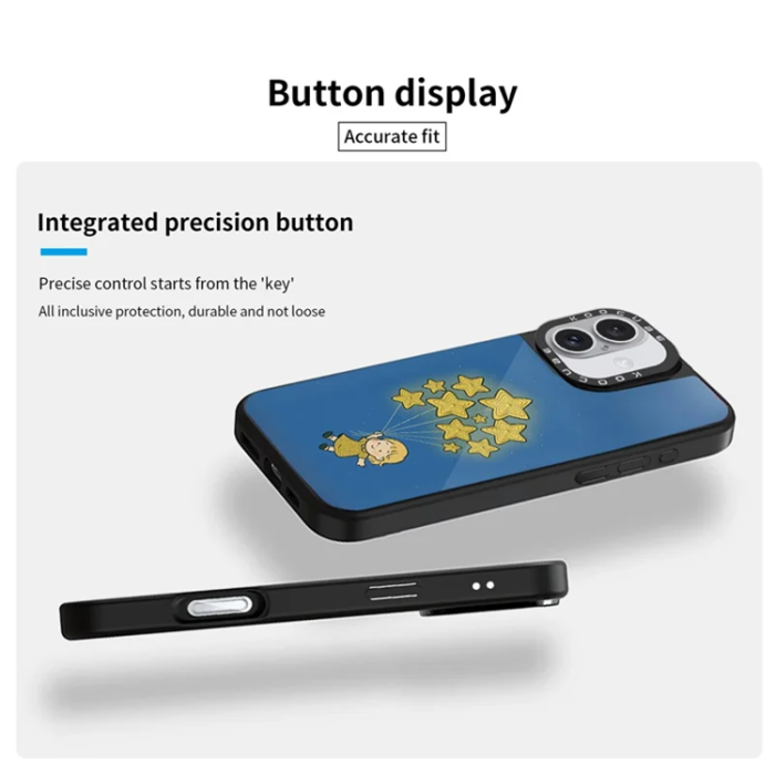 A-One Brand - Mobilskal till iPhone 16 Plus MagSafe Aluminium Silikon