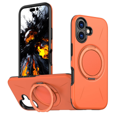 A-One Brand - iPhone 17 Mobilskal MagSafe Rotating Kickstand - Orange