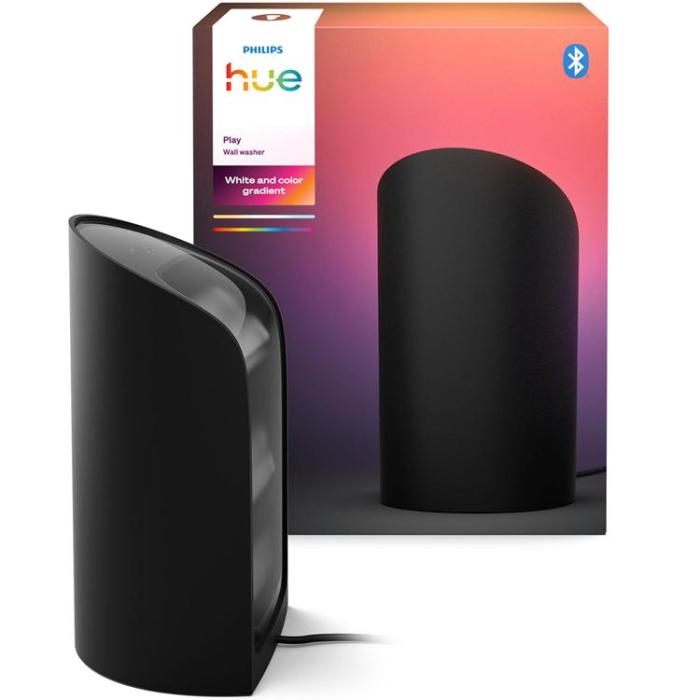 Philips - Philips Hue Play Wall washer White and Color Ambiance - Svart