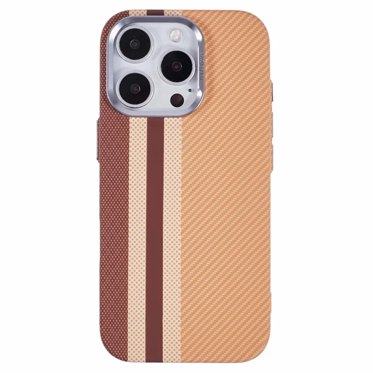 iPhone 16 Pro Mobilskal Magsafe Kevlar Aramid Fiber - Gul | 2353 | AlltMobil