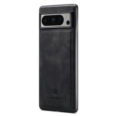 DG.MING - DG.MING Mobilskal till Google Pixel 8 Pro PU L&auml;der + PC + TPU - Svart