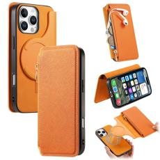 CASENEO - CASENEO iPhone 16 Pro Pl&aring;nboksfodral Konstl&auml;der - Gul