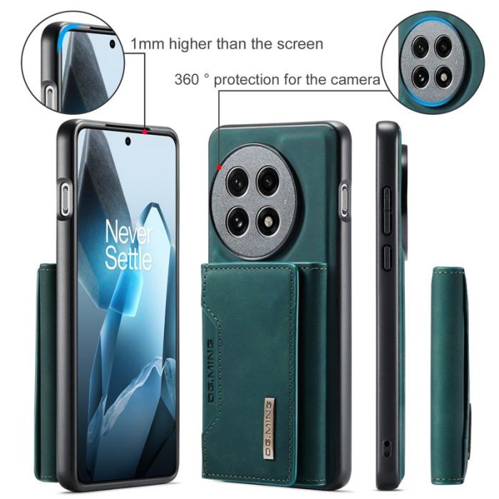 DG.MING - DG.MING M2 Series Mobilskal till OnePlus 13 PU PC TPU Grön
