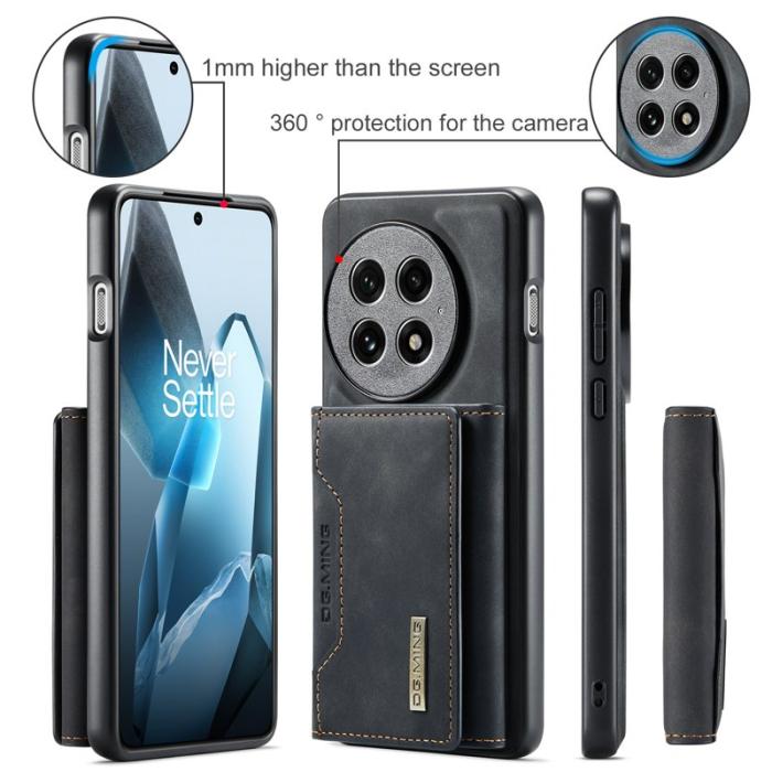 DG.MING - DG.MING M2 Series Mobilskal till OnePlus 13 PU PC TPU - Svart