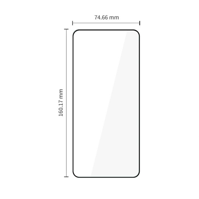 Ringke - [2-Pack] Tech-Protect Skärmskydd Härdat Glas För Galaxy S26 - Svart