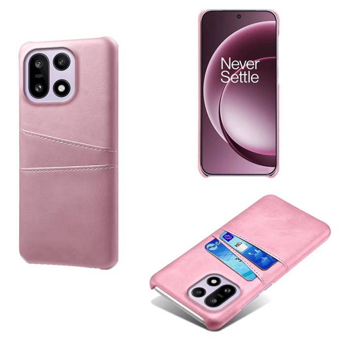 A-One Brand - OnePlus 15 5G Mobilskal Korthållare Dual PU Läder