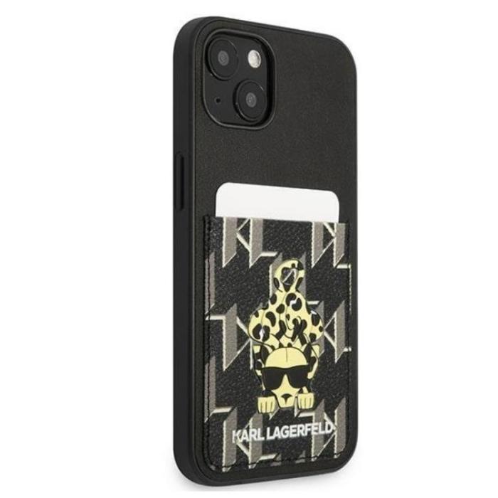 KARL LAGERFELD - Karl Lagerfeld iPhone 13 Mobilskal Korthållare Karlimals