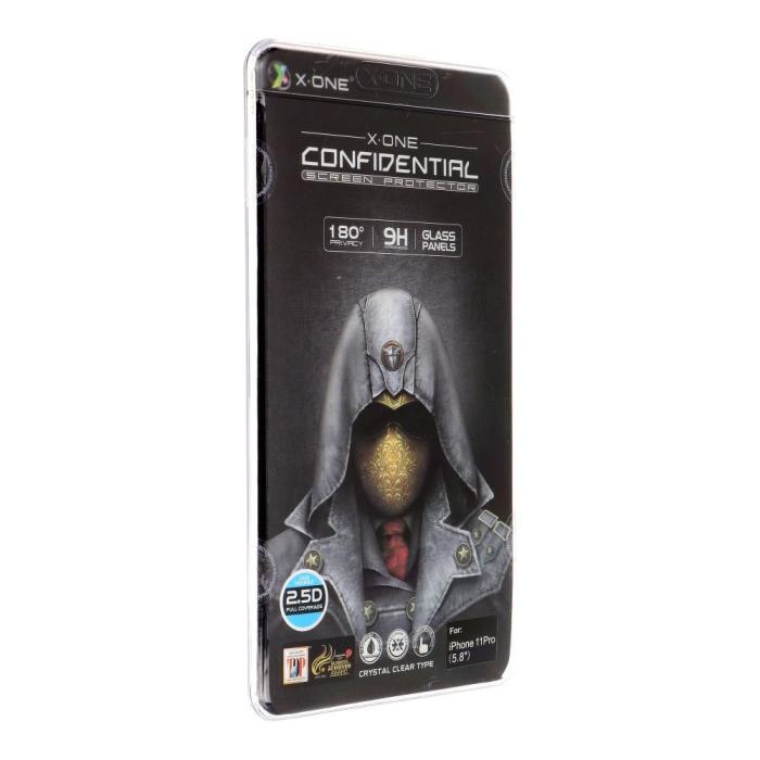 X-One - X-ONE Full Cover Privacy Härdat Glas iPhone 11 Pro