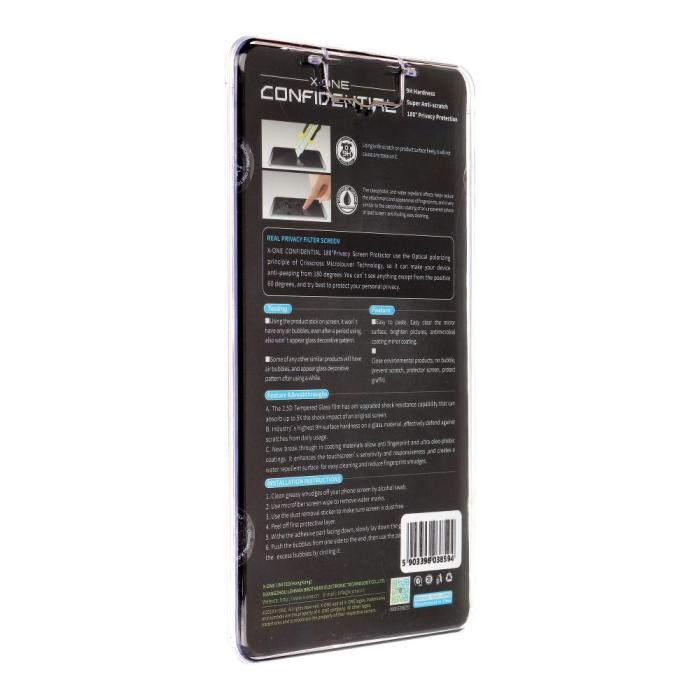 X-One - X-ONE Full Cover Privacy Härdat Glas till iPhone 11