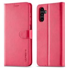 LC.imeeke - LC.IMEEKE Samsung Galaxy S24 FE Pl&aring;nboksfodral Konstl&auml;der - Rosa