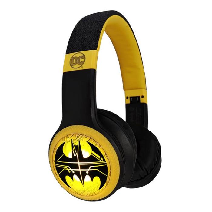 BATMAN - Batman Hörlur Trådlös LED On-Ear