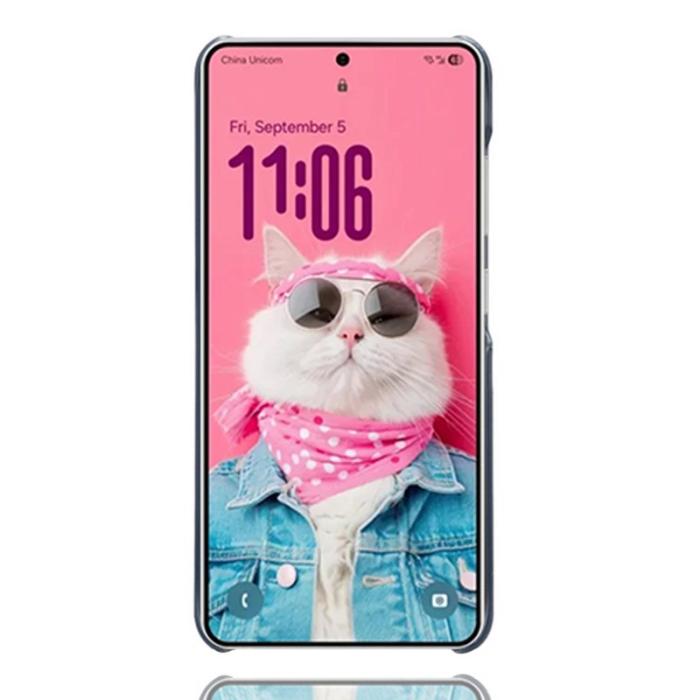 OEM - Mobilskal till Samsung Galaxy S26 Ultra PU Läder + Hård PC - Blå