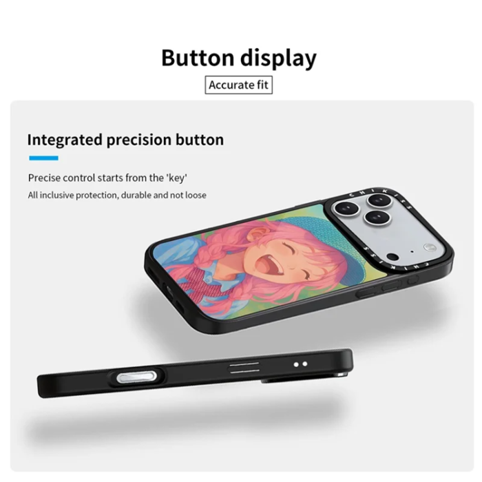 A-One Brand - iPhone 17 Pro Mobilskal MagSafe Aluminium Silikon