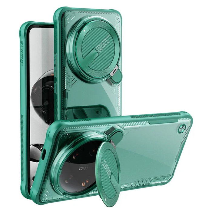 Nillkin - Nillkin Xiaomi 14 Ultra Mobilskal Iceblade Prop Kickstand - Grön