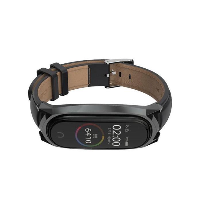 Tech-Protect - Tech-Protect Xiaomi Mi Smart Band 7 Armband Herms - Svart