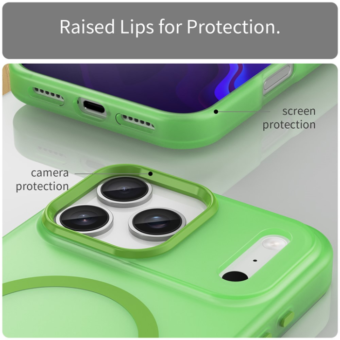 A-One Brand - iPhone 17 Pro Max Mobilskal MagSafe Slim Matte Translucent