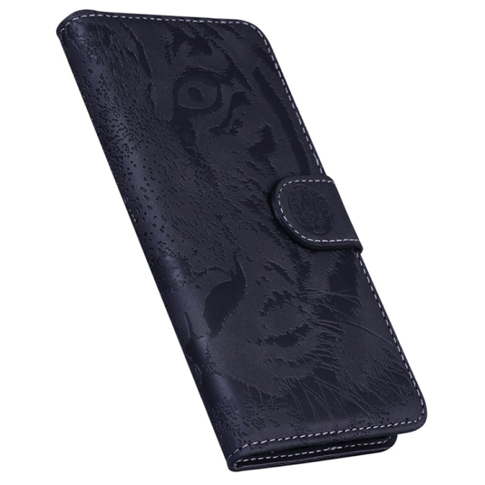 OEM - Sony Xperia 1 VII Plånboksfodral Tiger Print - Svart