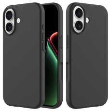 A-One Brand - iPhone 17 Mobilskal Liquid Silikon - Svart