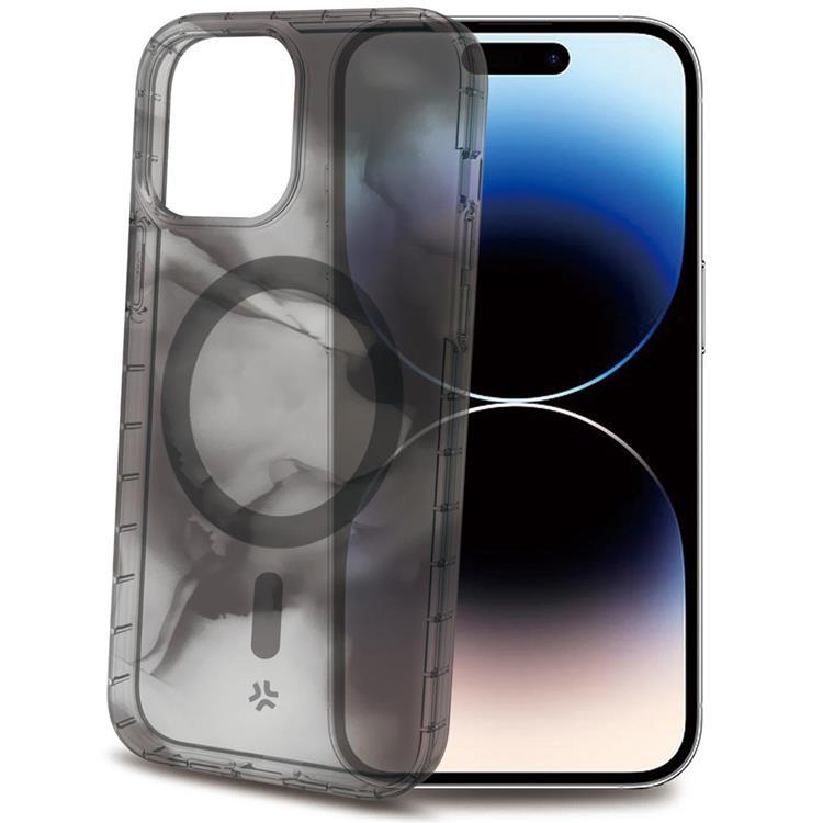 Celly iPhone 15 Pro Mobilskal Magsafe TPU - Svart | 2353 | AlltMobil