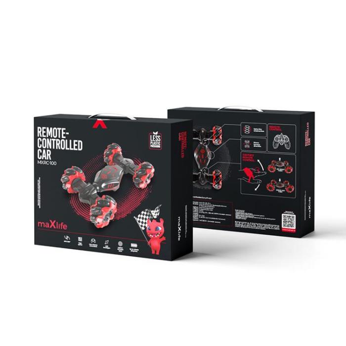 Maxlife - Maxlife Fjärrstyrd Bil MXRC-100 - Svart