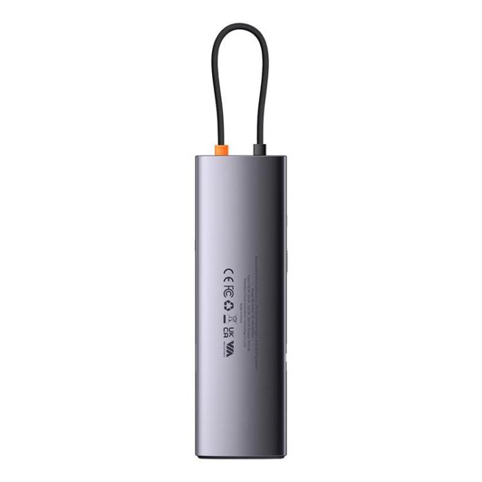 BASEUS - Baseus Metal Gleam Multifunktionell HUB USB Typ-C 12in1 HDMI