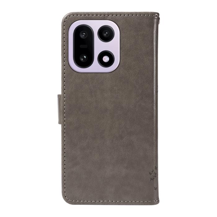 A-One Brand - OnePlus 15 5G Plånboksfodral Cat Tree Pattern Läder