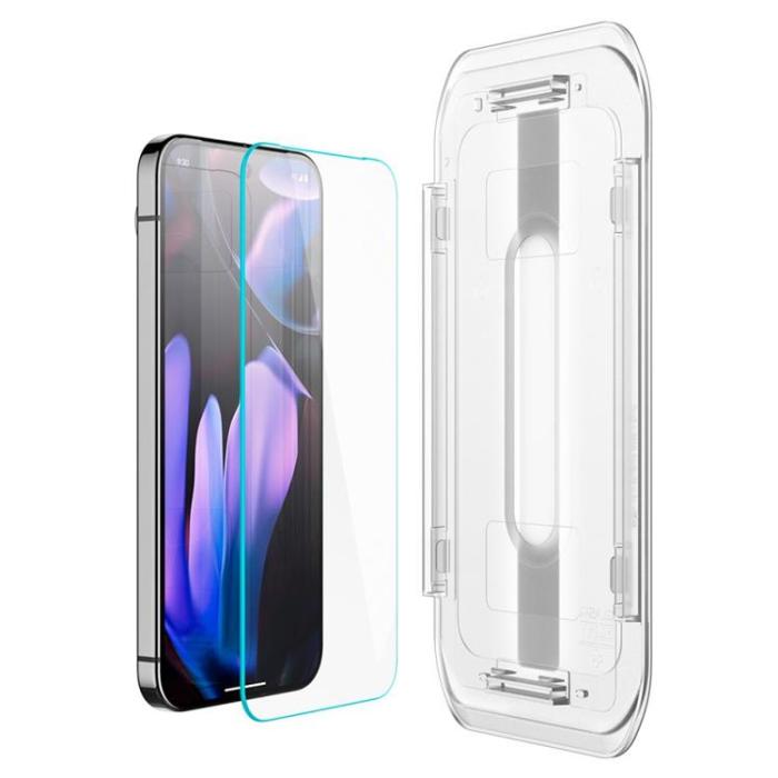 Spigen - [2-Pack] Spigen Google Pixel 9 Pro XL Härdat Glas Skärmskydd 'EZ Fit