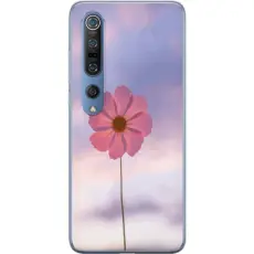 Gustaf - Mobilskal till Xiaomi Mi 10 Pro 5G med Rosa blomma