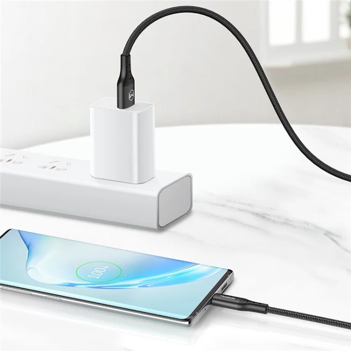 MCDODO - MCDODO USB-A - USB-C 5A Kabel 1.5M - Svart
