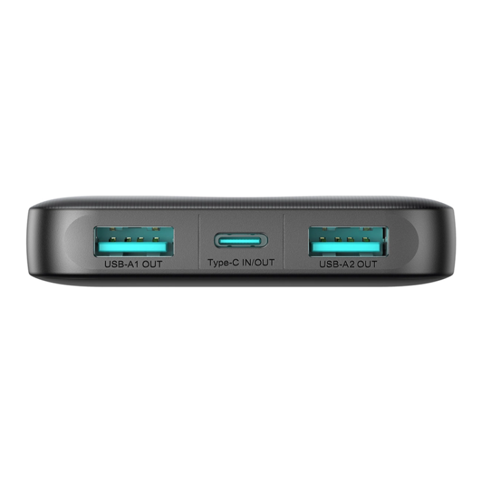 Joyroom - Joyroom Powerbank 10000mAh 2xUSB-A 1xUSB-C 2.4A - Svart