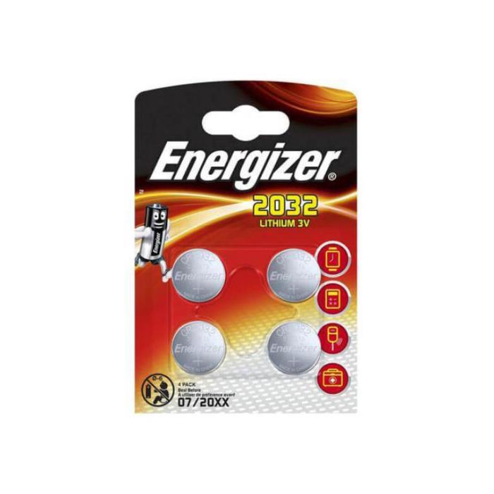 UTGATT1 - ENERGIZER Batteri CR2032 Lithium 4-pack