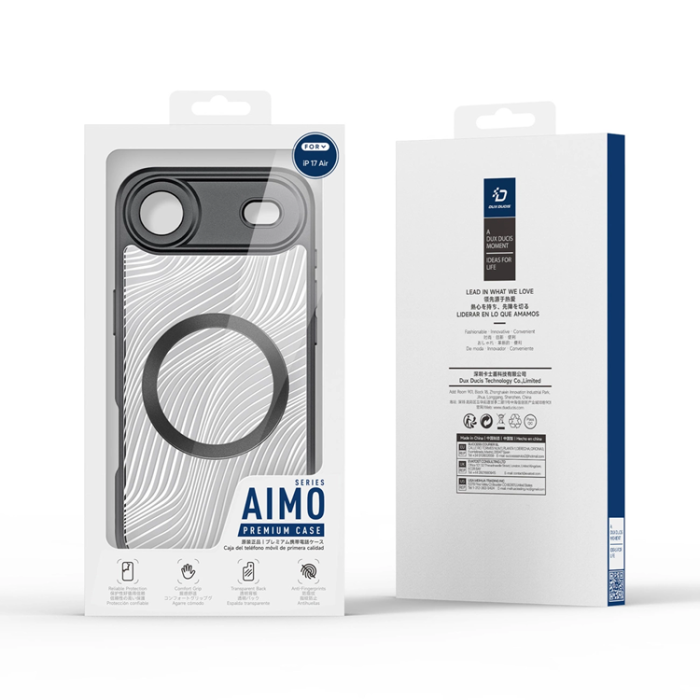 Dux Ducis - Dux Ducis iPhone 17 Air Mobilskal MagSafe Aimo - Svart